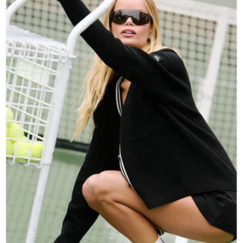 ALO Yoga Tennis Club cardigan XXS XS S M L - Picture 8 of 16